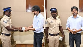 குட்கா கடத்தலை துணிச்சலாக தடுத்த காவலருக்கு முதல்வர் பாராட்டு...