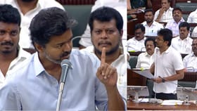 “யாரும் ஓடிப் போகக் கூடாது.. திங்கட்கிழமை பதில் சொல்றேன்!”.. உதயநிதிக்கு சவால் விடுத்த முதல்வர் விஜய்!!...