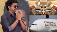முதல்வர் விஜய் பயணிக்கும் எமிரேட்ஸ் விமானத்தில் இவ்வளவு வசதிகளா!...