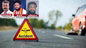 கடலூரில் கோர விபத்து.. பைக் மீது மோதிய சரக்கு லாரி.. தவெக நிர்வாகி உட்பட 3 பேர் துடிதுடித்து பலி!...