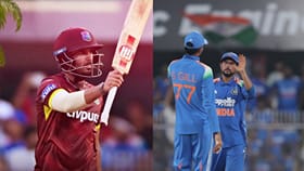 ரன் மழை! வெஸ்ட் இண்டீஸ் அணி 405 ரன்கள் குவிப்பு!...