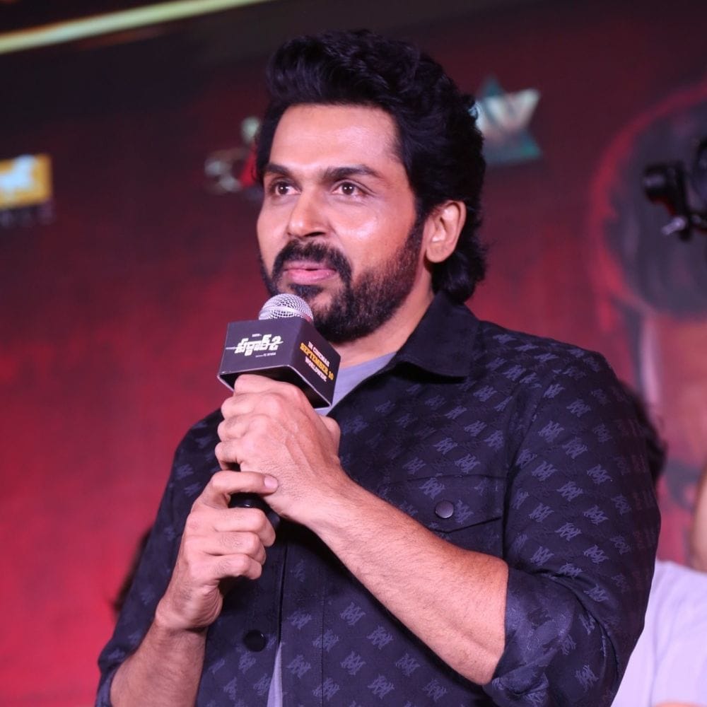 அந்த நிகழ்ச்சியில் பேசிய கார்த்தி, நான் தெலுங்கு ரசிகர்களை நேசித்தேன், அவ்வளவுதான். நான் அவர்களை உளவு பார்க்கவில்லை. எனக்கு தெலுங்கு மொழியின் உச்சரிப்பு மிகவும் பிடிக்கும், அதனால் நான் தெலுங்கு கற்றுக்கொண்டேன். அவ்வளவுதான். வேறு ஒன்றும் இல்லை என அதில் தெரிவித்துள்ளார்.