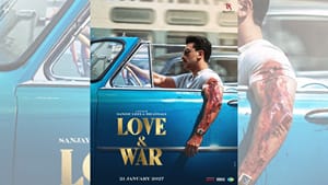 வெளியானது ரன்பீர் கபூரின் லவ் அண்ட் வார் படத்தின் ஃபர்ஸ்ட் லுக் போஸ்டர்! வெளியானது ரன்பீர் கபூரின் லவ் அண்ட் வார் படத்தின் ஃபர்ஸ்ட் லுக் போஸ்டர்!