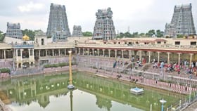 17 ஆண்டுகளுக்குப் பிறகு மதுரை மீனாட்சி அம்மன் கோவிலுக்கு வந்த புதிய யானை.. விநாயகர் சதுர்த்தியில் சிறப்பு ஏற்பாடு.....