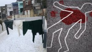 துணி காய வைக்கும் போது ஏற்பட்ட பிரச்சனையில் பறிப்போன உயிர்