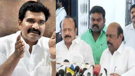 சபாநாயகருடன் திமுக எம்.எல்.ஏக்கள் திடீர் சந்திப்பு.....
