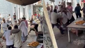 Viral Video : சாலையோர உணவகத்தில் நடந்த கலவரம்.. இரண்டு குழுக்கள் இடையே பயங்கர மோதல்.. வைரல் வீடியோ!...