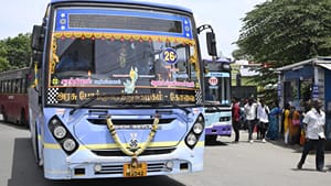 ஆயுத பூஜை தொடர் விடுமுறை… சொந்த ஊர் செல்லும் பொதுமக்களே நோட் திஸ்.. 2,194 சிறப்பு பேருந்துகள் இயக்கம்! ஆயுத பூஜை தொடர் விடுமுறை… சொந்த ஊர் செல்லும் பொதுமக்களே நோட் திஸ்.. 2,194 சிறப்பு பேருந்துகள் இயக்கம்!