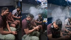 ஓடும்ரயிலில் கல்வீச்சு:இளைஞர் முகத்தில் சிதறிய கண்ணாடி சில்லுகள்!...