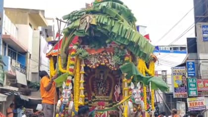 சேலம் ராஜகணபதி கோவிலில் தேரோட்ட வைபவம்!