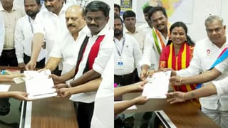 மதுராந்தகம் – தாராபுரம் இடைத்தேர்தல்.. போட்டி போட்டு வேட்புமனு தாக்கல் செய்த தவெக, திமுக வேட்பாளர்கள்!