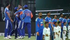 IND vs AFG: இந்திய கிரிக்கெட் வரலாற்றில் முதல்முறை.. தேசிய கீதத்திற்கு முன் இசைக்கப்பட்ட வந்தே மாதரம்!...