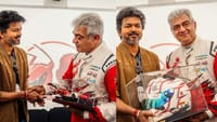 முதல்வர் விஜய் - அஜித் பரிமாறிக்கொண்ட பரிசுகள்.. வெளியான ஃபோட்டோ...