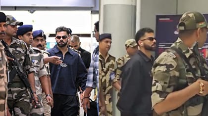 வெஸ்ட் இண்டீஸ் எதிரான ஒருநாள் தொடர்.. திருவனந்தபுரம் வந்த கோலி!
