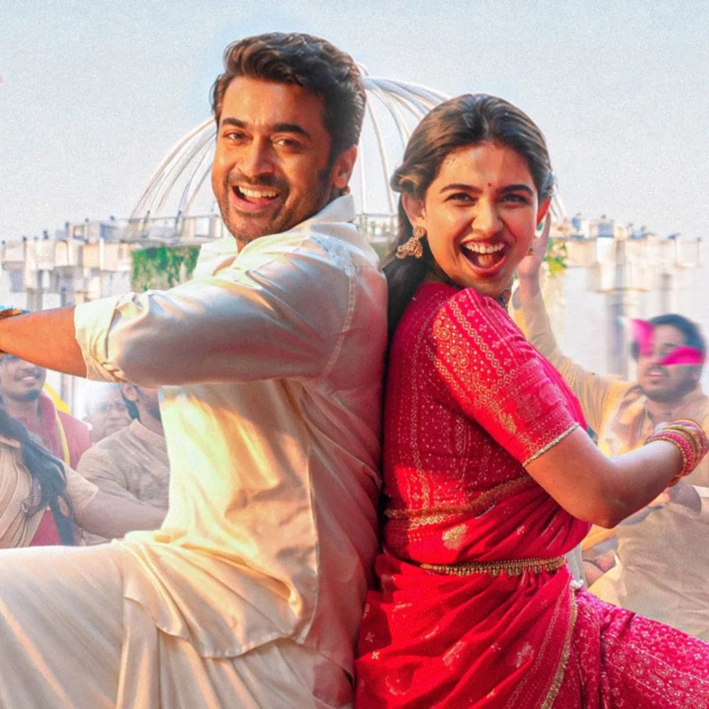 இந்தப் படத்தில் நடிகர் சூர்யாவிற்கு ஜோடியாக நடிகை மமிதா பைஜூ நடித்து உள்ளார். இவர்களின் ஜோடி திரையில் சூப்பராக இருந்தது என்று படத்தைப் பார்த்த ரசிகர்கள் கொண்டாடி வருகின்றனர். மேலும் இந்தப் படத்தில் இவர்களுடன் இணைந்து நடிகர்கள் பலர் முக்கிய வேடத்தில் நடித்து இருந்தது குறிப்பிடத்தக்கது. அனைவரது நடிப்பும் ரசிகர்களிடையே பாராட்டைப் பெற்றது குறிப்பிடத்தக்கது.