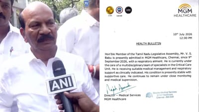 வி.எஸ். பாபுவின் உடல்நிலை.. மருத்துவமனை வெளியிட்ட அறிக்கை!!
