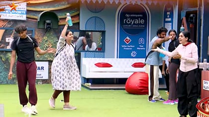 பிக்பாஸ் டாஸ்கில் கெட்ட வார்த்தை பேசிய தன்யா...