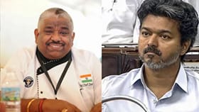 செஃப் தாமுவின் மறைவுக்கு முதல்வர் விஜய் இரங்கல்...