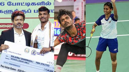பதக்கங்களை குவித்த தமிழர்கள் - ஊக்கத்தொகை அறிவித்த முதல்வர் விஜய்