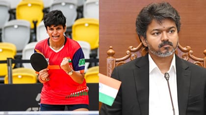 வெண்கலம் வென்ற பேபி சஹானா ரவி! முதல்வர் விஜய் பாராட்டு