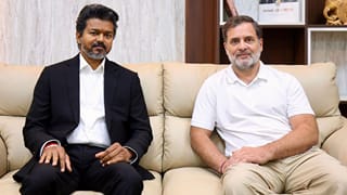 இன்று சென்னை வரும் ராகுல் காந்தி.. முதல்வர் விஜய்யின் இல்லத்தில் சந்திப்பு, மதிய விருந்து.. தீவுத்திடலில் பிரமாண்ட மாணவர் கூட்டம்!!