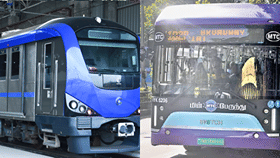 சென்னை மெட்ரோ 2-ம் கட்ட வழித்தடத்தில் இணைப்பு பேருந்து சேவை.....