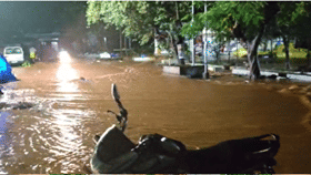 கோவையில் வடகிழக்கு பருவமழை தீவிரம்.. இரவு முழுவதும் கொட்டிய கனமழை...