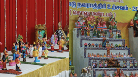 கோவையில் 2,000-க்கும் மேற்பட்ட கொலு பொம்மைகள் கண்காட்சி!...