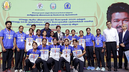 ஒலிம்பிக்கில் தங்கம் வெல்லும் தமிழக வீரர்களுக்கு ரூ.5 கோடி பரிசு