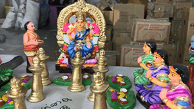 தூத்துக்குடியில் நவராத்திரி கொலு பொம்மைகள் கண்காட்சி...