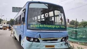 ஓட்டுநருக்கு வலிப்பு ஏற்பட்டு விபத்து... பேருந்து மோதி 2 பேர் பலி...