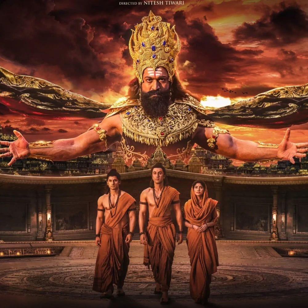 இந்த படத்தில் ரன்பீர் கபூர், சாய் பல்லவி, யாஷ், ராகுல் ப்ரீத் சிங் மற்றும் காஜல் அகர்வால் என பல்வேறு நடிகர்கள் இணைந்து நடித்துள்ளனர். இப்படத்திற்கு இந்திய இசையமைப்பாளர் ஏ.ஆர்.ரஹ்மானும், ஹாலிவுட் இசையமைப்பாளர் ஹான்ஸ் ஜிம்மர் இணைந்து இசையமைத்துள்ளார். அந்த விதத்தில் இப்படத்தில் ஜி.வி.பிரகாஷும் சிறப்பான விஷயம் ஒன்றை செய்துள்ளார்.