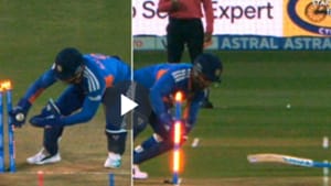 IND vs WI: தரைக்கு மேல் பேட்.. ஹெட்மயர் அவுட்.. வைரலாகும் வீடியோ!