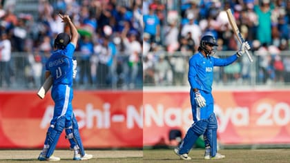 அபிஷேக் அதிரடி அரைசதம்.. பாகிஸ்தான் அணிக்கு 212 ரன்கள் இலக்கு!