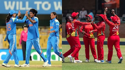 டி20யில் முதல் முறை மோதல்.. IND-W vs ZIM-W யாருக்கு வெற்றி?