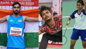 100 பதக்கங்களை தொட்ட இந்தியா.. ஆசிய விளையாட்டுப் போட்டி விவரம்...