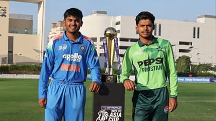 அண்டர் 19 ஆசிய கோப்பை.. IND vs PAK போட்டி அட்டவணை வெளியீடு!