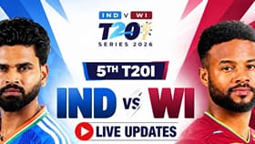 Live Score: மேற்கிந்திய தீவுகள் அணியை வெல்லுமா இந்தியா?...
