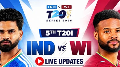 Live Score: மேற்கிந்திய தீவுகள் அணியை வெல்லுமா இந்தியா?