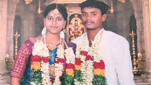 எதிர்ப்பை மீறி காதல் திருமணம்.. வீட்டின் கதவை உடைத்து கழுத்தில் கத்தி வைத்து பெண்ணை கடத்தி சென்ற பெற்றோர்.. பகீர் சம்பவம்!!