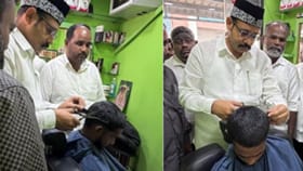 தாராபுரத்தில் தவெக எம்எல்ஏ புதுவித கட்டிங் பிரசாரம்!...