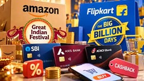 அமேசான், பிளிப்கார்ட்டில் தள்ளுபடி தொடக்கம்!