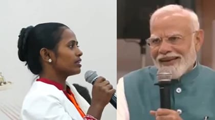 300 பெண் தொழிலாளர்களுடன் கலந்துரையாடிய பிரதமர் மோடி