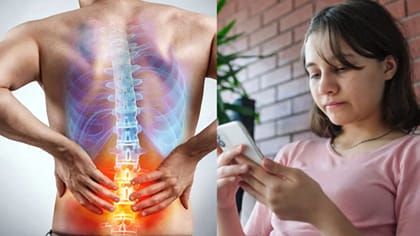 முதுகெலும்பை பாதிக்கும் ரீல்ஸ்.. செல்போன் அடிக்ட்!