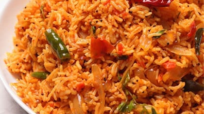 சுவையான தென்னிந்திய தக்காளி சாதம் செய்வது எப்படி?