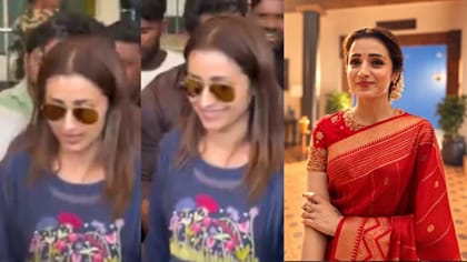 அரசியலுக்கு நீங்க வருவீர்களா மேடம்? திரிஷா கொடுத்த ரியாக்ஷன்!
