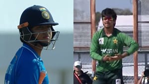 IND vs PAK: வீழ்ந்த வைபவ் சூர்யவன்ஷி விக்கெட்.. பாகிஸ்தான் வீரரின் வினோத கொண்டாட்டம்.. வைரலாகும் வீடியோ!