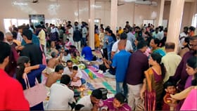 கோவை சித்தாபுதூர் ஐயப்பன் கோவிலில் வித்யாரம்பம் நிகழ்ச்சி!...
