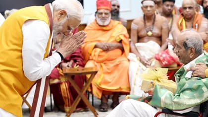 முதல் செங்கோலை வடிவமைத்த உம்மிடி எத்திராஜ் மரணம்